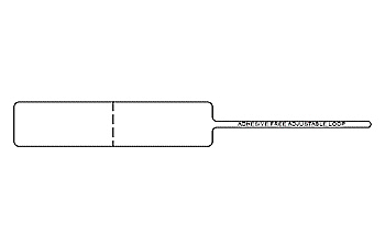 TT305 POLYESTER THERMAL TRANSFER TAGS